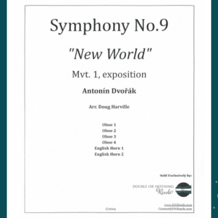 Dvorak New World Mvt 1 Exposition arr. Harville