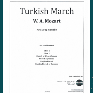 Mozart Turkish March arr. Harville